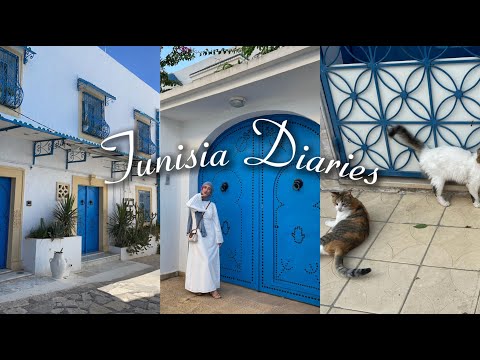 TUNISIA DIARIES 🩵- my first time in Tunisia - travel vlog