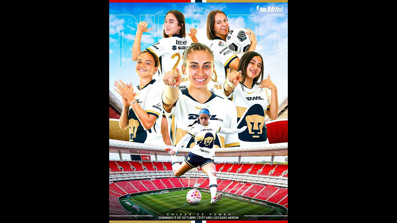 Watch Chivas Femenil vs Pumas Femenil & Santos Femenil vs Puebla Femenil Live! ⚽