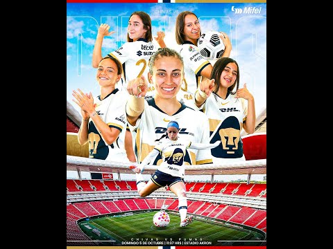 Chivas Femenil vs Pumas Femenil Liga MX Femenil