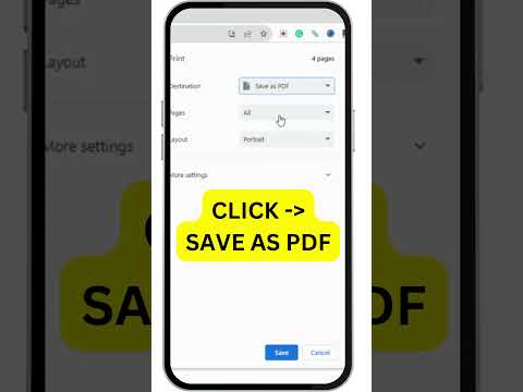 How to convert webpage to PDF