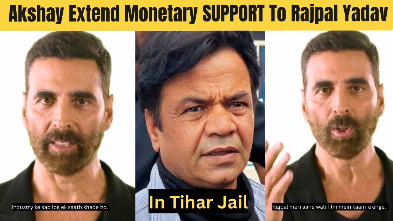 Akshay Kumar Supports Rajpal Yadav in Cheque Bounce Case 💸