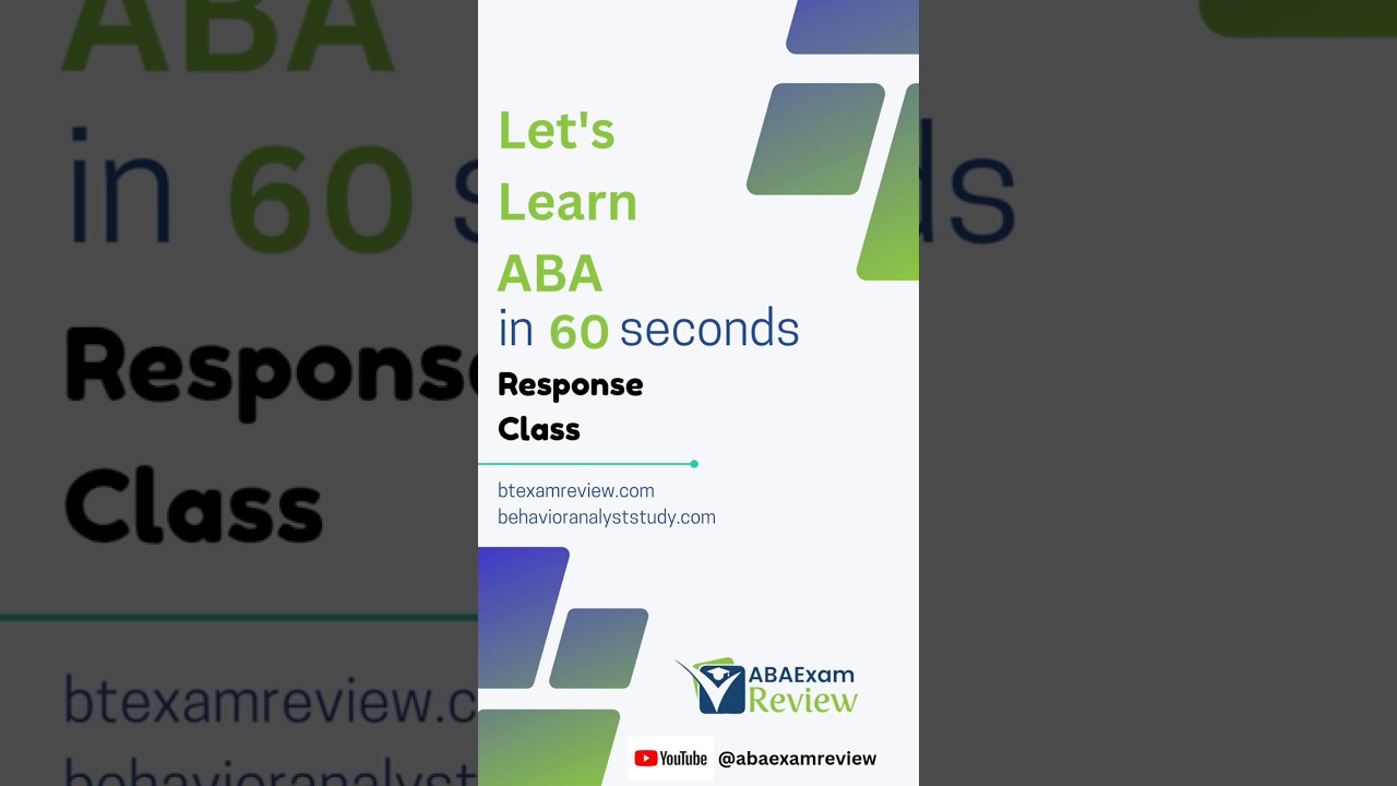 Learn ABA in 60 Seconds 🧠 | BCBA & RBT Exam Prep