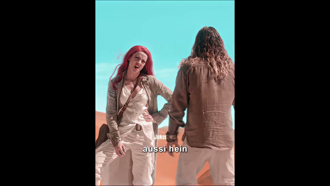 Aquaman se plaint dans le désert 😄