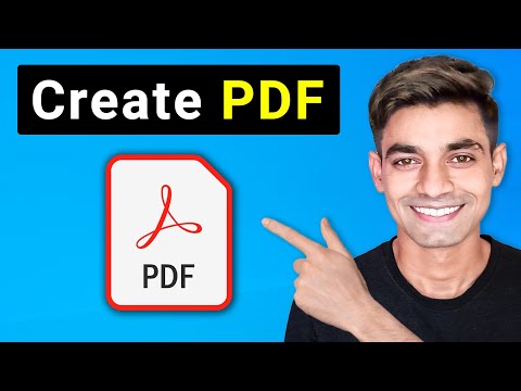 How to Make PDF File in Laptop (Step By Step)