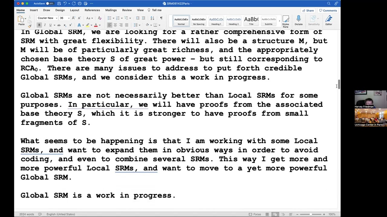 Understanding Strict Reverse Mathematics with Harvey Friedman ๐