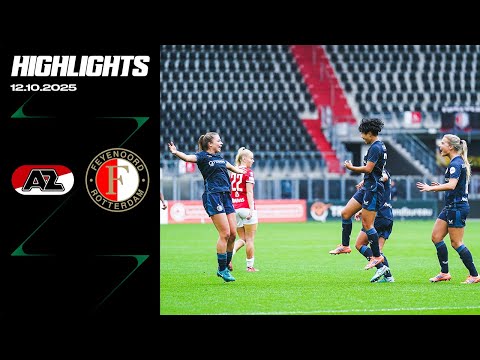 Highlights | AZ - Feyenoord V1 | Eurojackpot Vrouwen Eredivisie 2025-2026