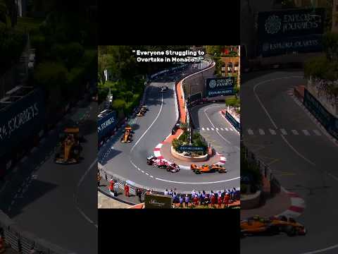 He makes Overtaking in Monaco seem easy 💀 #f1 #charlesleclerc #ferrari