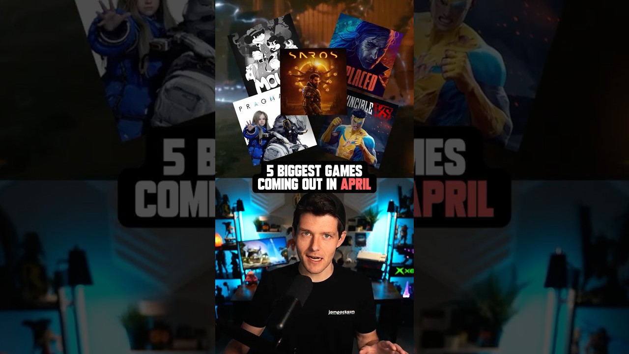 5 NEW GAMES coming in April 2026 👀
