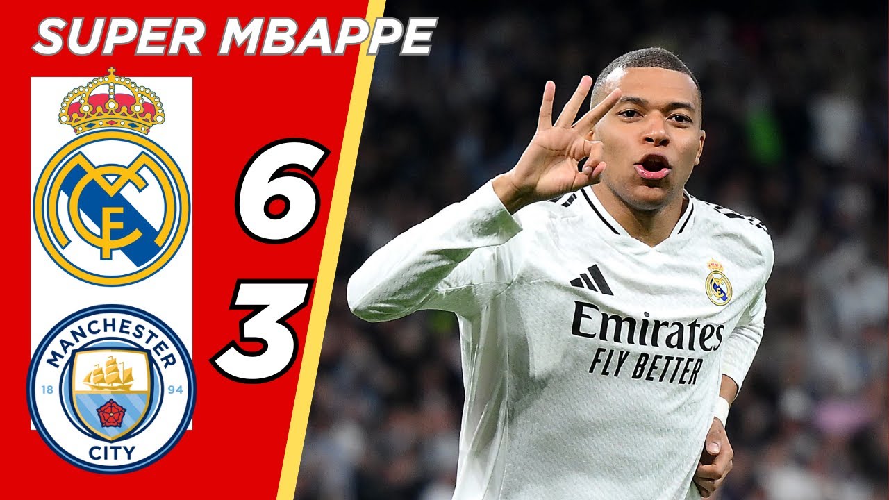 A HELL CALLED BERNABÉU AND MBAPPE! Real Madrid vs Manchester City 6-3 | UCL Knockout 2024/2025