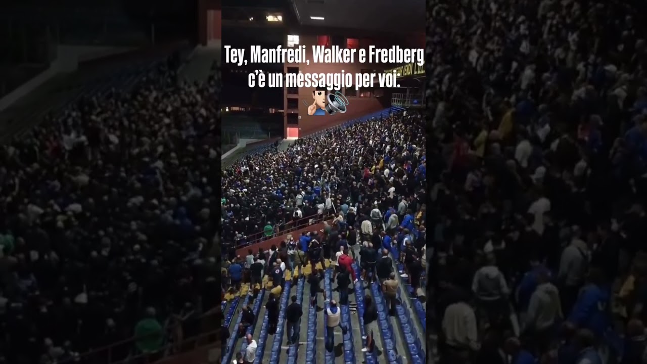 Sampdoria Fans Show Bold Protest with Clever Signs π΅βͺοΈπ΄β«οΈ
