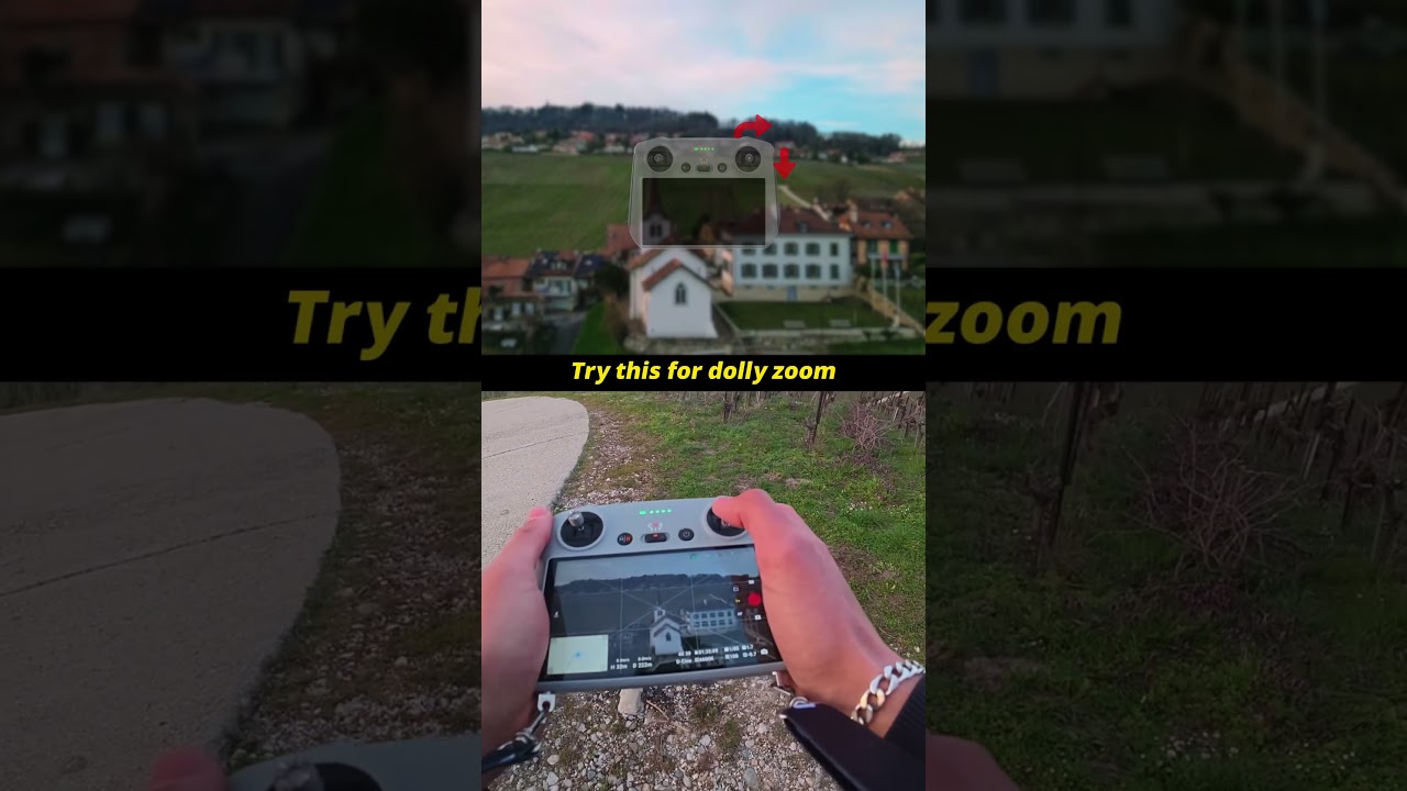 Master the Dolly Zoom with DJI Mini 3 Pro 🎥