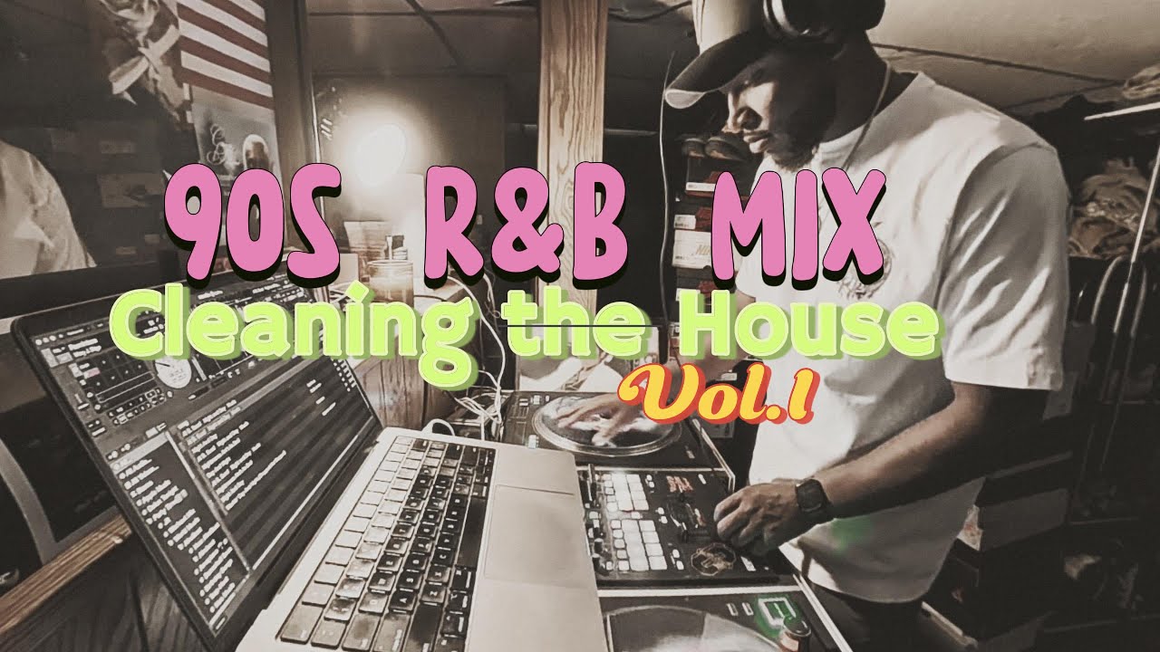 90s R&B Cleaning Mix | DJ Chulo | Mary J, SWV & More 🎶