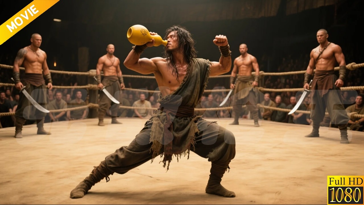 2025动作大片：醉酒乞丐秒杀日军⚔️