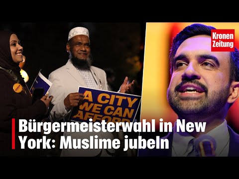 Bürgermeisterwahl in New York: Muslime jubeln | krone.tv NEWS