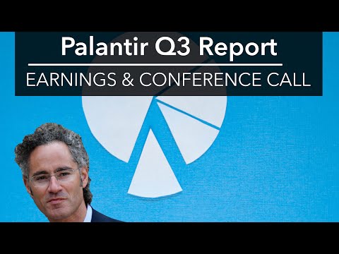 Palantir Q3 Full Earnings Call Recording 🔴 | PLTR's First Quarterly Conference Call