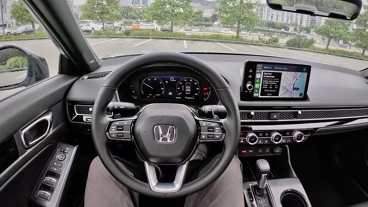2025 Honda Civic Hybrid Sport Touring - POV First Driving Impressions