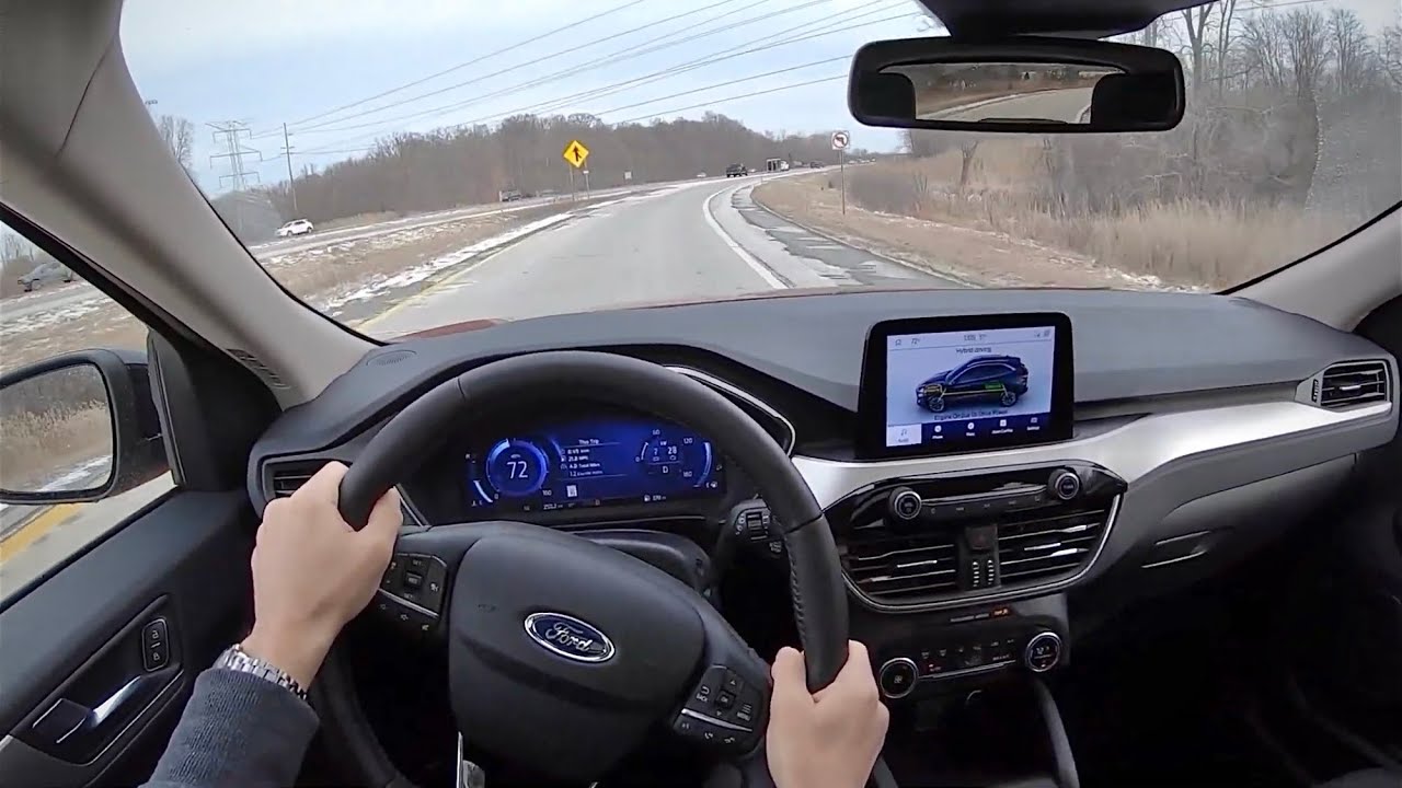 2020 Ford Escape Hybrid SE AWD Test Drive 🚗