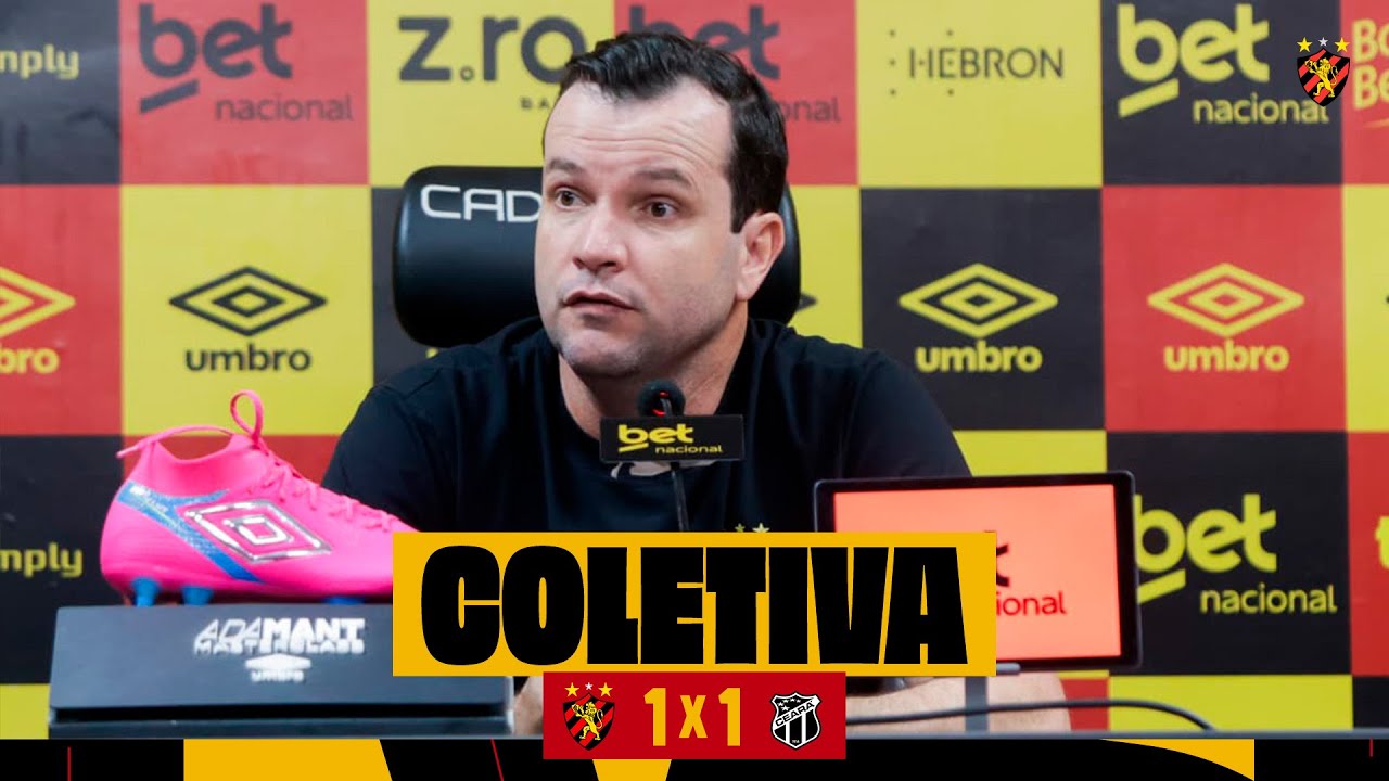 Treinador Daniel Paulista fala após jogo contra Ceará ⚽