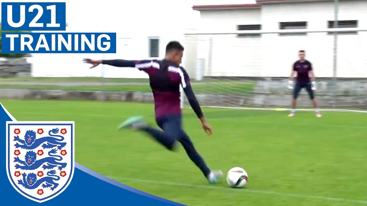 Goals from Kane, Ings, Lingard & England U21s | Inside Training Session