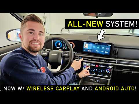 NEW Hyundai & Kia ccNC Infotainment System (WIRELESS CarPlay & Android Auto): Review & Tutorial!