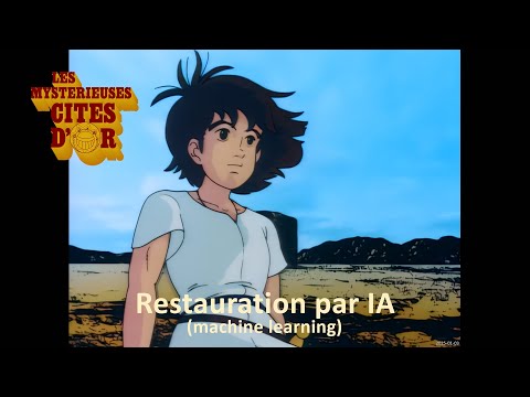 Les Mystérieuses Cités d'Or - Générique de début restauré par IA