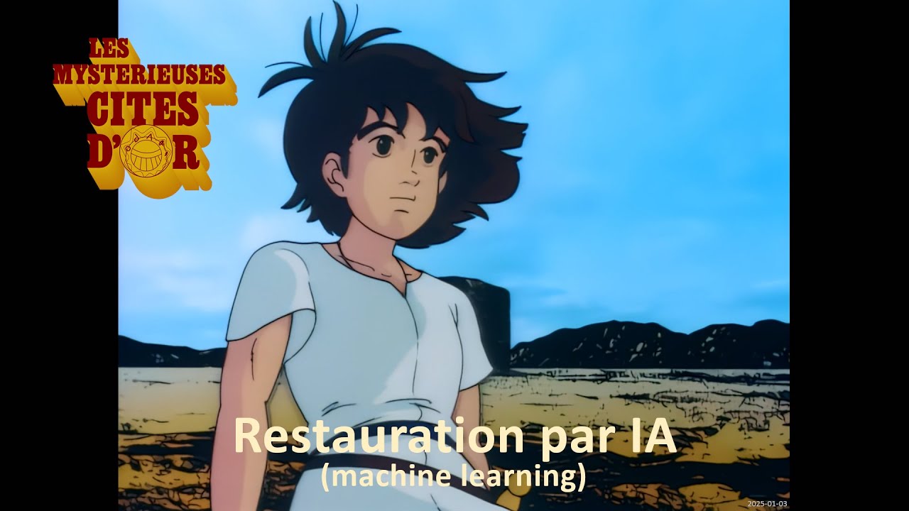 Les Mystérieuses Cités d'Or : Générique de début restauré avec l'IA ✨