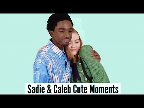 Sadie Sink & Caleb McLaughlin | Cute Moments