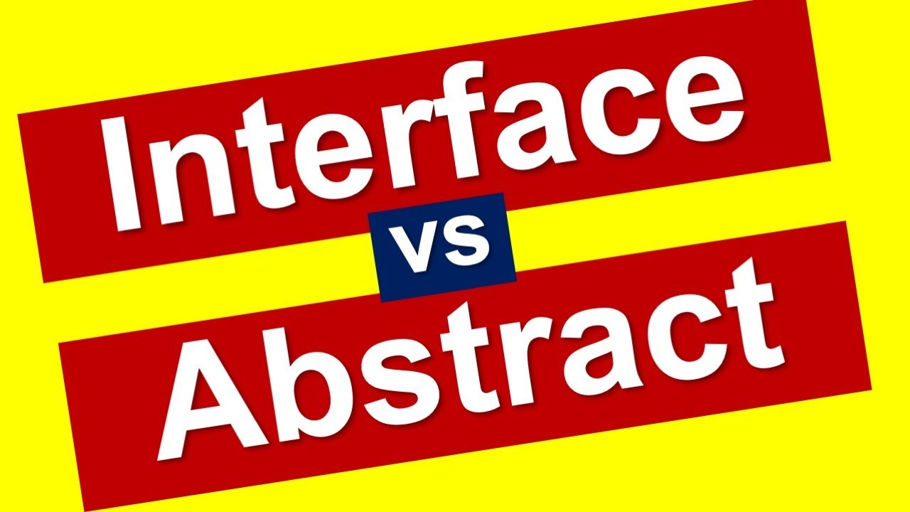 Interface vs Abstract Class in Java & C#: Key Differences Explained 📝