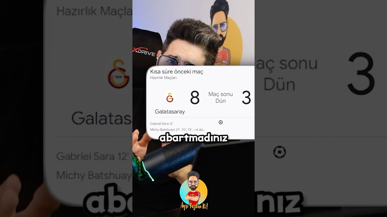 Galatasaray's Amazing 8-Goal Victory! ⚽