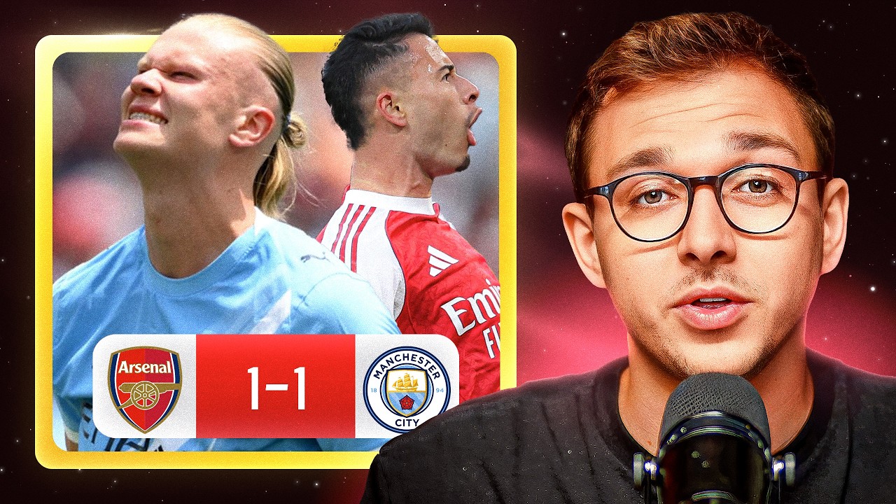 Arsenal & Man City Share Spoils in Thrilling 1-1 Draw ⚽