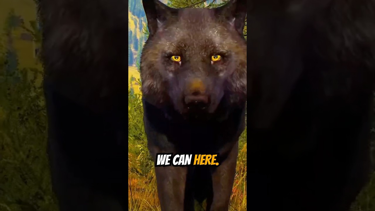 New Melanistic Wolf in Way of the Hunter 🐺