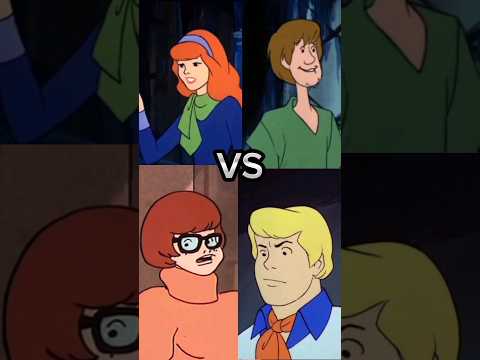 Shaggy #vs Fred vs Velma vs Daphne #scoobydoo #cartoon #edit #velma #shaggy #fred #daphne #shorts