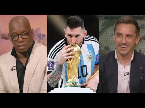 Ian Wright Gary Neville And Roy Keane react Lionel Messi And Argentina Wins The World Cup 2022🏆