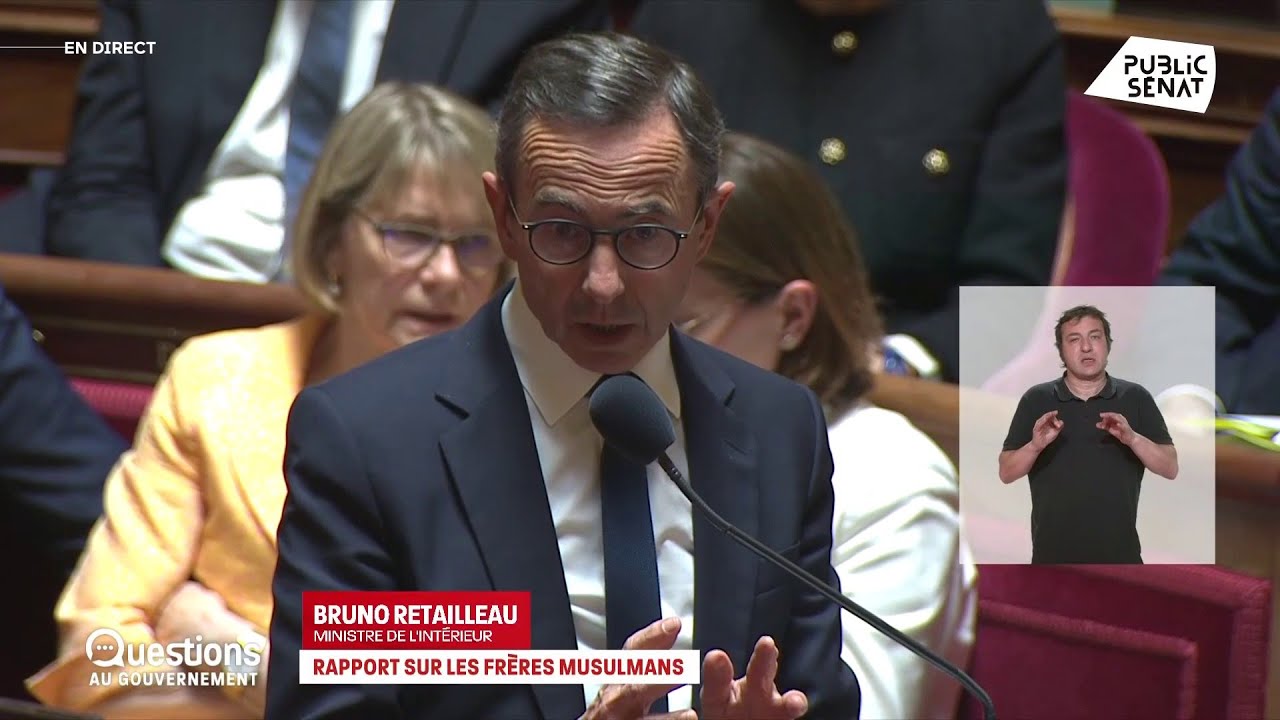 Frères musulmans: Retailleau veut "une meilleure organisation de l’Etat" pour le renseignement