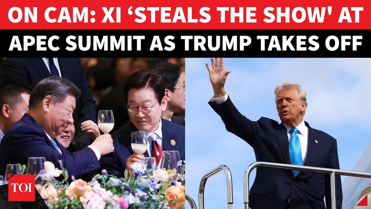 Xi Jinping Steals the Show at APEC Summit Amid Trump’s Departure 🇨🇳