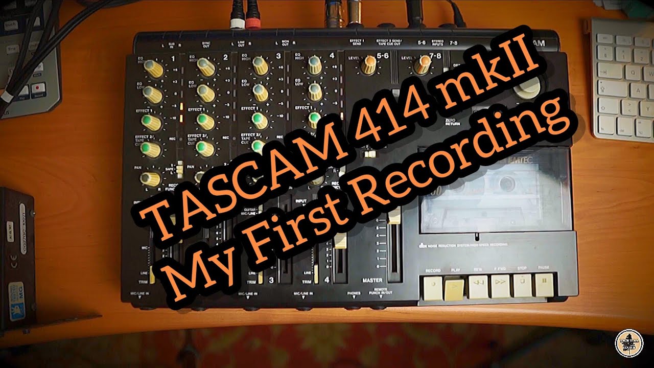 First Cassette Recording with Tascam 414 mkII ๐ถ