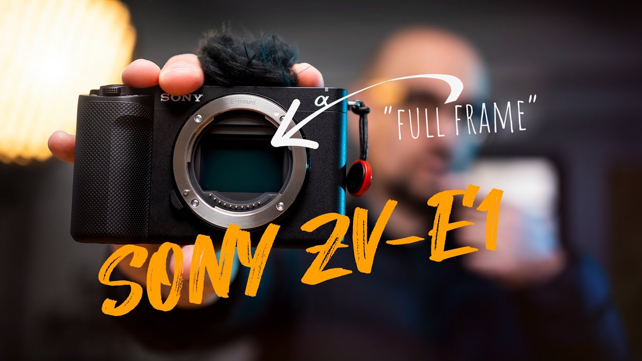 Sony ZV-E1: la nueva reina del VLOGGING con sensor FULL FRAME y un precio de 2700 euros