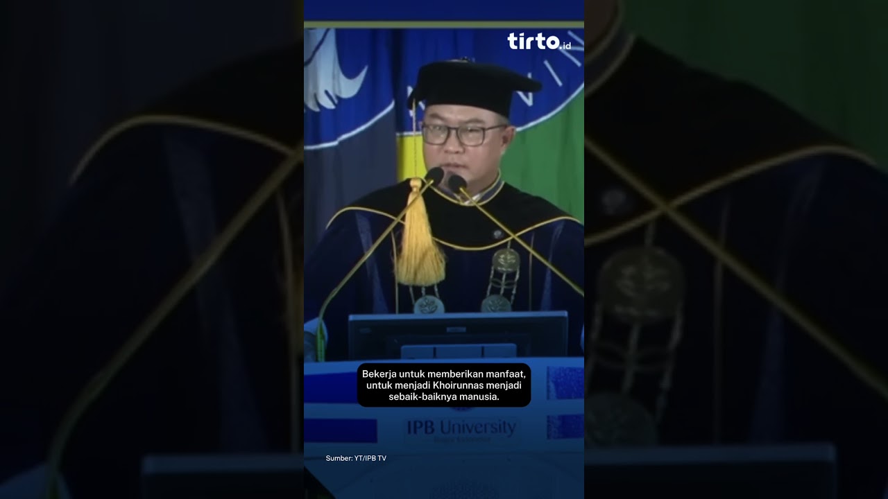 TIRTO DAILY: Bima Gugur di Ekspedisi Patriot, IPB Beri Gelar Sarjana Anumerta 🎓