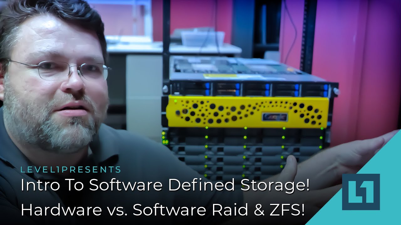 Intro to Software Defined Storage & RAID Types