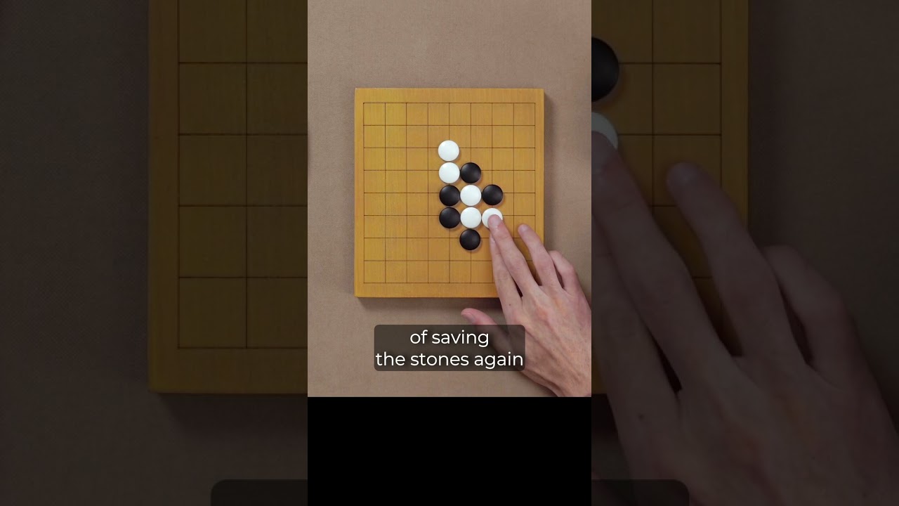 Ladder Technique to Capture Stones in Go ♟️