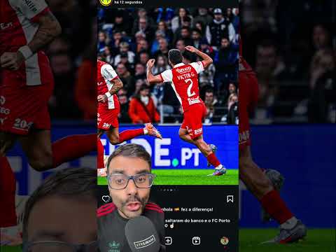 Porto venceu o Braga por 2-1 🔥#futebol #ligaportugal #fcporto #scbraga #fy