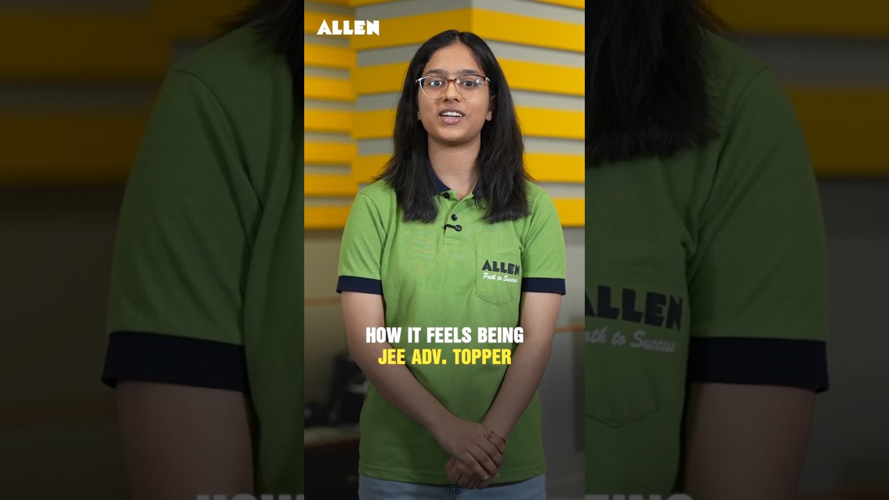 Larissa on AIR 59 JEE Advanced Win π