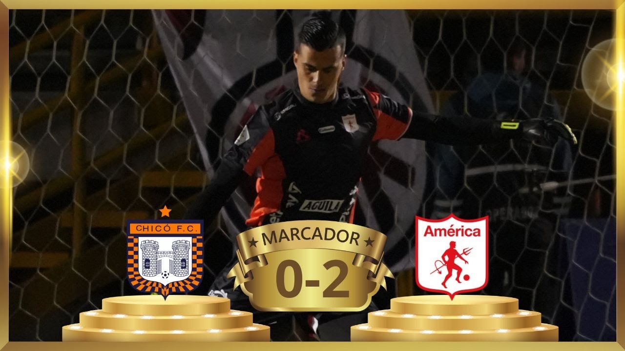America Cali Dominates Boyacá Chicó 2-0 | Live Colombia BetPlay Match ⚽