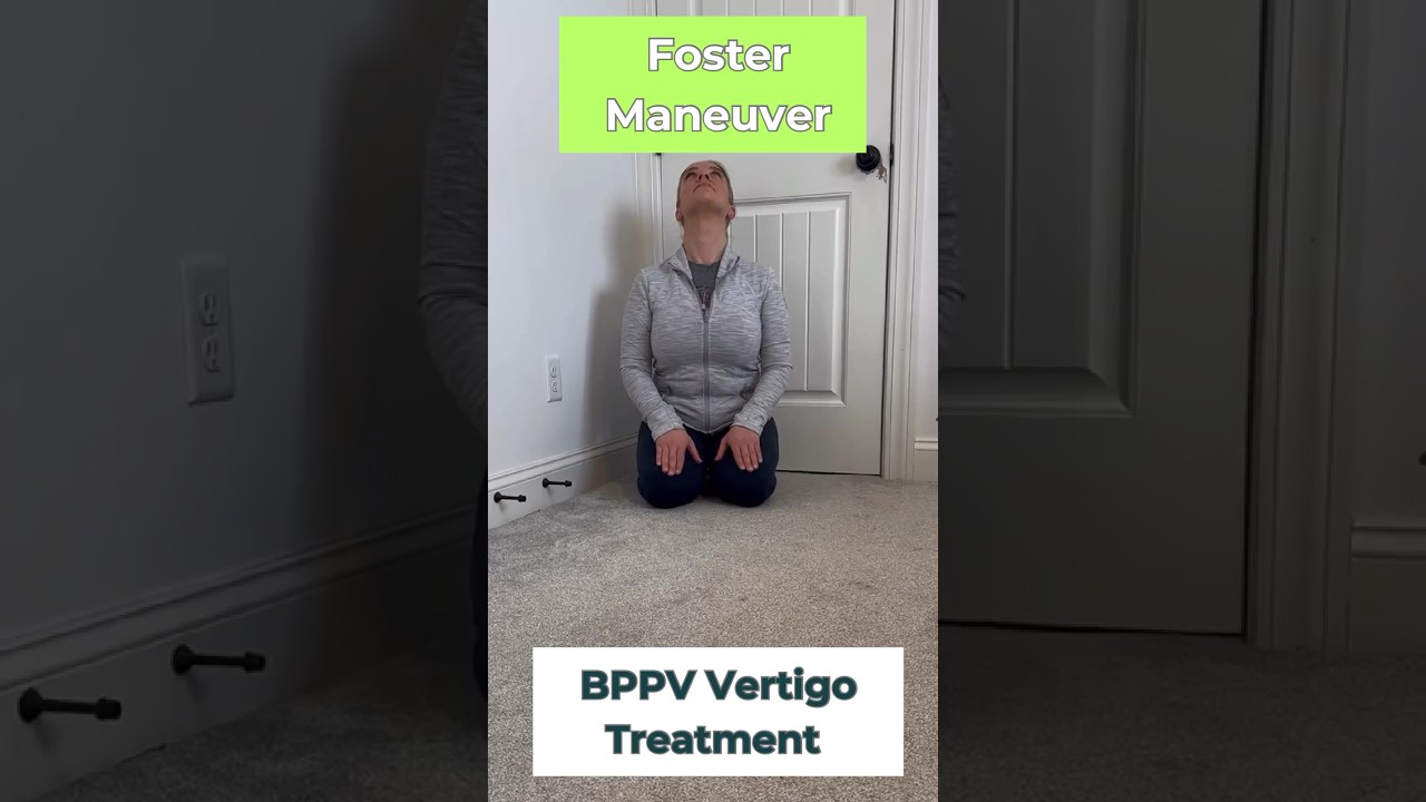 Home Vertigo Relief with Left Foster Maneuver