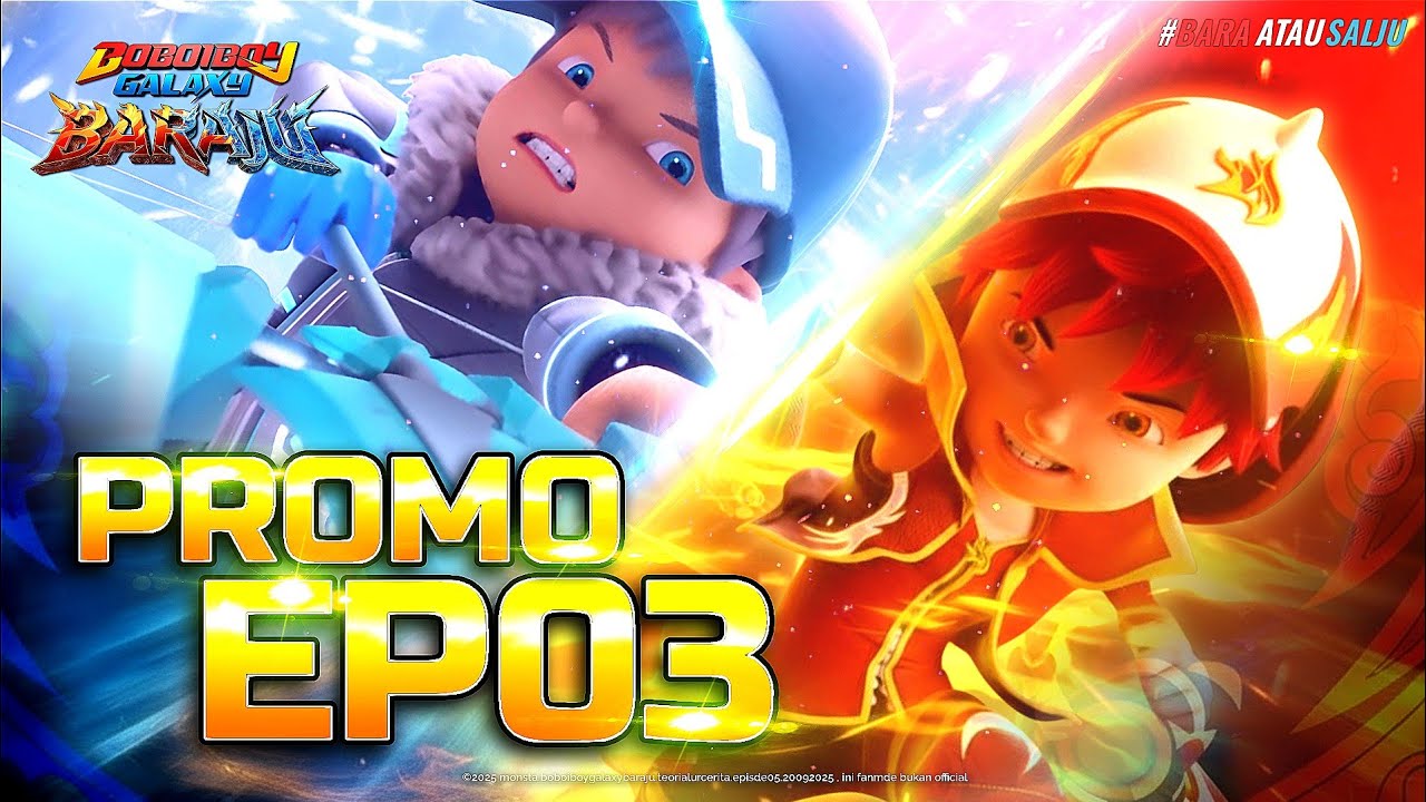 Boboiboy Galaxy Baraju Episode 3 | Exciting Promo & Cooking Adventure 🍳