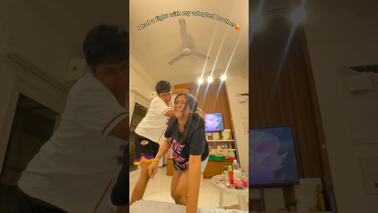 Fight with My Adopted Brother 😔