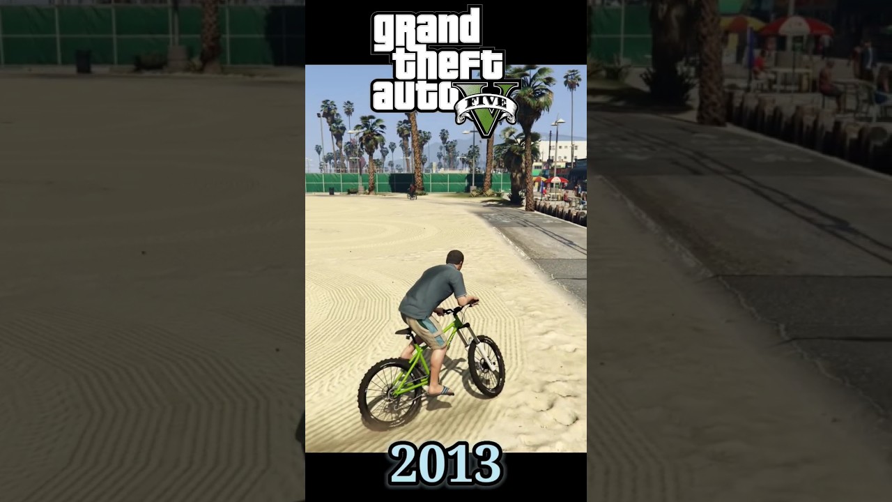 GTA SA vs GTA V Bicycle Evolution (2004-2013) ๐ฒ