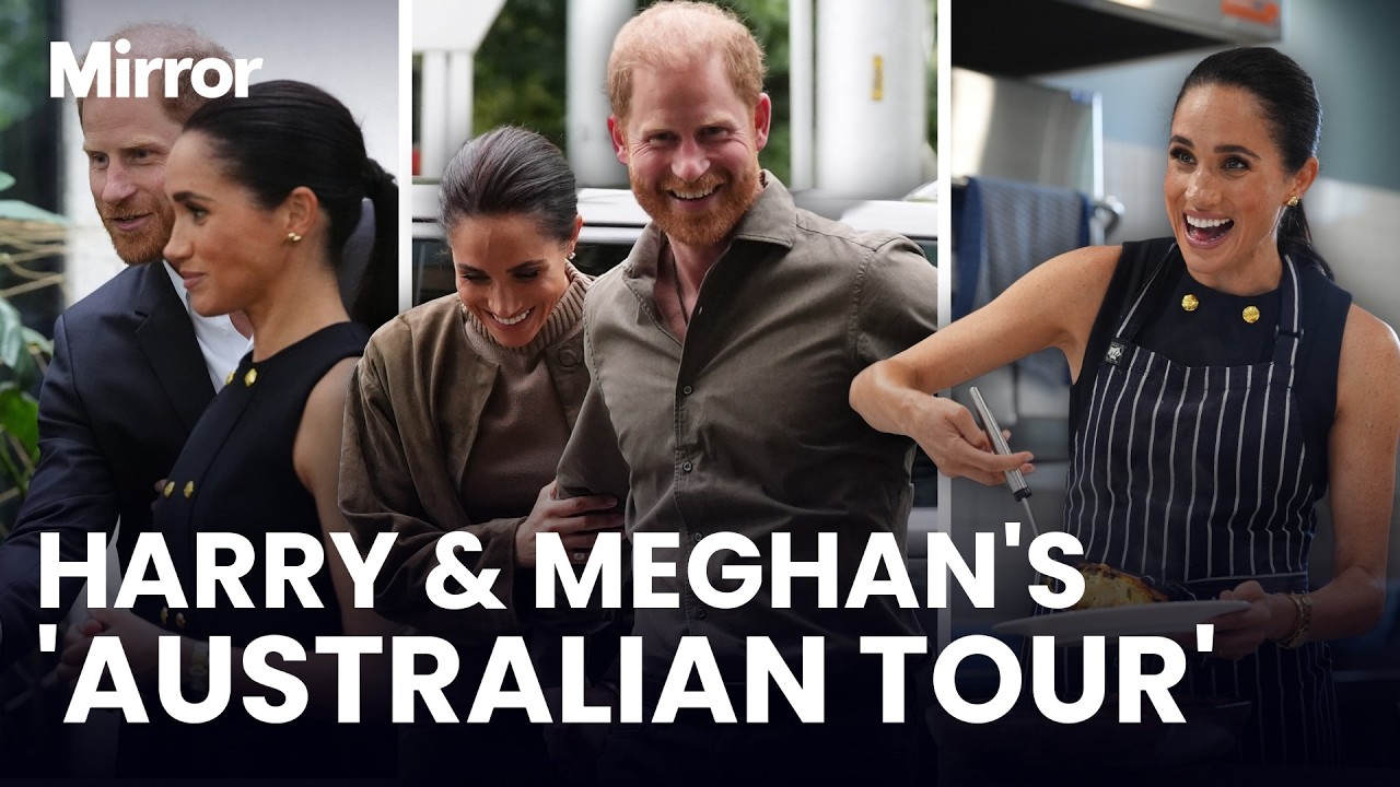 Prince Harry and Meghan met with MIXED reactions as they begin four-day 'tour of Australia'