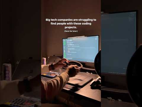 These coding projects will get you hired in 2025 #codewithme #softwareengineer #computersciencemajor