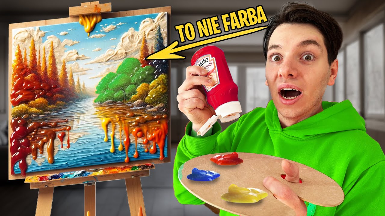 Najlepszy obraz namalowany jedzeniem 🍪